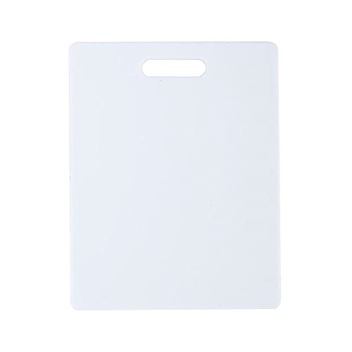 Farberware Plastic Cutting Board, 8x10 Inch, White