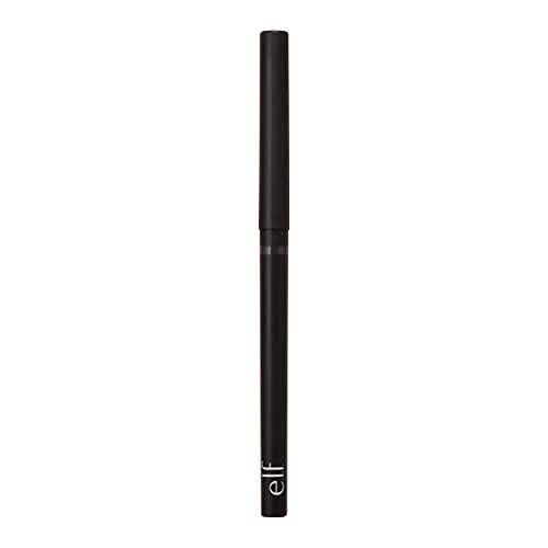 e.l.f., No Budge Retractable Eyeliner, Creamy, Ultra-Pigmented, Long Lasting, Enhances, Defines, Intensifies, Boldens, Grey, All-Day Wear, 0.008 Oz