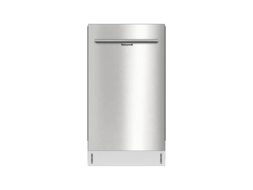 Honeywell 18 Inch Dishwasher with 8 Place settings, 6 Washing Programs, Stainless Steel Tub, UL/Energy Star- Stainless Steel