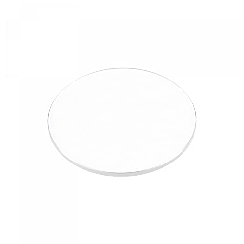 uxcell 30mm Dia. Watch Glass Sapphire Crystal Lens, Round Flat 1mm Thickness Replacement Parts for Watchmaker Repair Clear