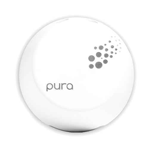 Pura Smart Fragrance Diffuser - Aromatherapy Diffuser for Bedrooms & Living Rooms - Diffusers for Home That Holds Two Scents - Fragrance Diffuser for Home Scent - Room Scent Diffuser with Nightlight