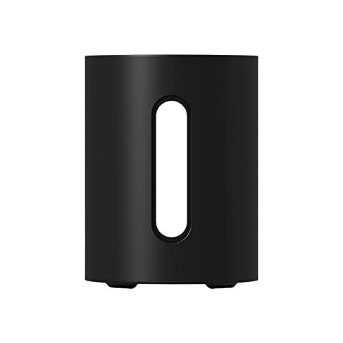 Sonos Sub Mini - Black - Compact Wireless Subwoofer