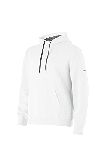 Mizuno Challenger Hoodie, White, Large