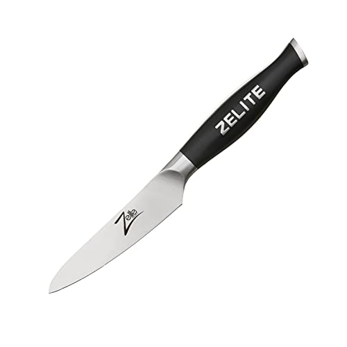 Zelite Infinity Paring Knife 4 Inch, Paring Knives, Small Knife, Fruit Knife, Pairing Knife Kitchen, Pairing Knives, Small Kitchen Knife - German High Carbon Stainless Steel - Razor Sharp Knife