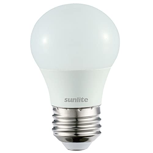 Sunlite 80218-SU LED A15 Refrigerator Light Bulb, 5.5 Watts (40W Equivalent), 450 Lumens, Medium Base (E26), Dimmable, Frosted Finish, UL Listed, Energy Star, 40K - Cool White, 1 Pack
