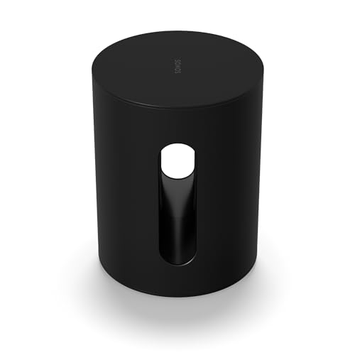 Sonos Sub Mini - Black - Compact Wireless Subwoofer