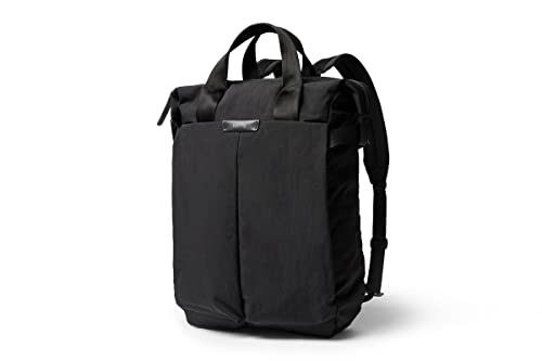 Bellroy Tokyo Tote Backpack (Unisex Convertible Tote Backpack, Fits 15 Inch Laptop, 20 Liter Capacity, Water-resistant Woven Fabric) - Midnight