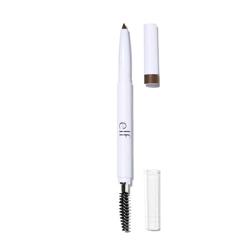 e.l.f., Instant Lift Brow Pencil, Dual-Sided, Precise, Fine Tip, Shapes, Defines, Fills Brows, Contours, Combs, Tames, Neutral Brown, 0.006 Oz