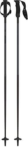 Atomic AMT Carbon SQS Ski Poles Sz 125cm (50in) Black/Anthracite
