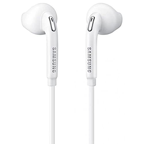 Samsung Eo-Eg920Bw White Headset/Handsfree/Headphone/Earphone With Volume Control Compatible with Galaxy Phones (Non Retail Packaging - Bulk Packaging)