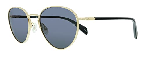 Sunglasses Rag and Bone Rnb 1019 /S 0J5G Gold/IR gray blue lens