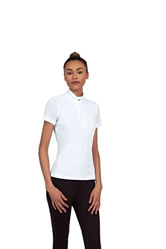 Chestnut Bay SkyCool Show Shirt S/S (as1, Alpha, m, Regular, Regular, White)