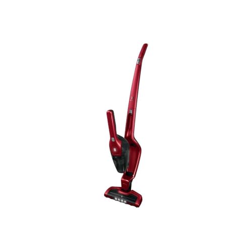 Electrolux Ergorapido Stick, Lightweight Cordless Vacuum with LED Nozzle Lights and Turbo Power Battery, for Removing Pet Hair from Carpets and Hard Floors, in, Chili Red