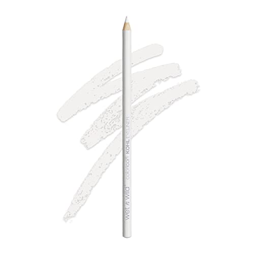 wet n wild Color Icon Kohl Eyeliner Pencil - Rich Hyper-Pigmented Color, Smooth Creamy Application, Long-Wearing Matte Finish Versatility, Cruelty-Free & Vegan - You're Always White!