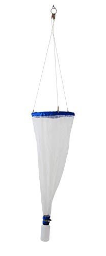EISCO Plankton Net & Collection Vial - 35' Depth, 12' Diameter - Includes Plastic Vial & 2 Collection Bottles