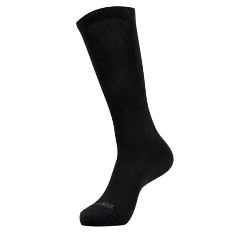 Terramar Thermasilk Sock Liner, Black, Medium/9-11