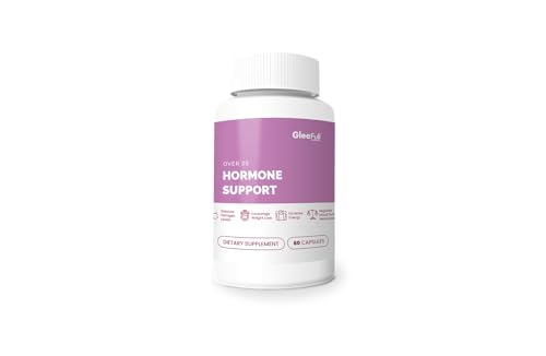 GleeFull Over 30 Hormone Support - Menopause Supplements for Women - Hormone Balance for Women - Hot Flash Relief - Menopause Support