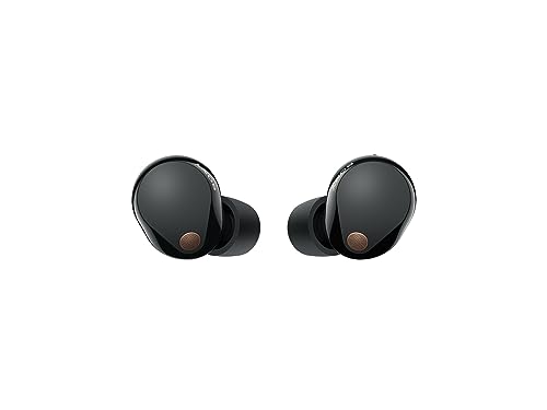 Sony WF-1000XM5 The Best Truly Wireless Bluetooth Noise Canceling Earbuds Headphones with Alexa Built in, Black (Renewed)