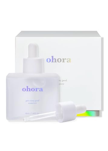 ohora Easy Peel Remover - Semi-Cured Gel Nail Strip Remover with Hygienic Dropper | Non-Drying, Nourishing Formula | Vegan, Cruelty-Free, and Hypoallergenic | Swiftly Removes Gel Strips