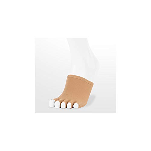 20-30 mmHg, Seamless, Foot Glove, Beige