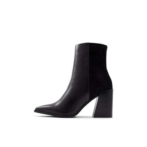 ALDO Women's Coanad Ankle Boot, Black, 8