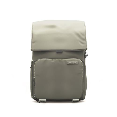 BREVITE - The Runner - Compact Camera Backpacks for Photographers - A Minimalist & Travel-friendly Photography Backpack Compatible With Both Laptop & DSLR Accessories 18L (Pine Green)