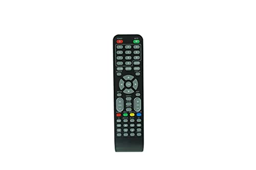 HCDZ Replacement Remote Control for GPX TDE1982 TE1982 TE2382 TL1920B TL1920 TE1980B TE1384B TDE3253B Smart LCD LED HDTV TV