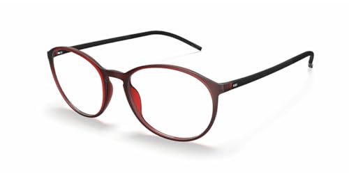 Silhouette SPX Legends Eyeglasses Frame Full Rim 2940 3010 Dark Red 49-17-135