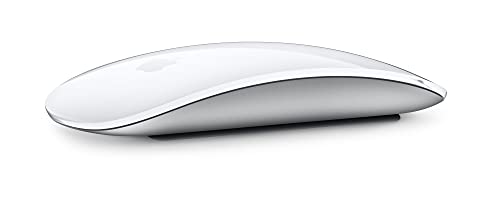 Apple Magic Mouse: Wireless, Bluetooth, Rechargeable. Works with Mac or iPad; Multi-Touch Surface - White