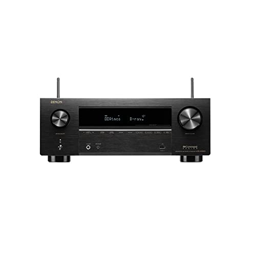 Denon AVR-X2800H 7.2 Ch Receiver (2022 Model) - 8K UHD Home Theater AVR (95W X 7), Wireless Streaming via Built-in HEOS, Bluetooth & Wi-Fi, Dolby Atmos, DTS Neural:X & DTS:X Surround Sound