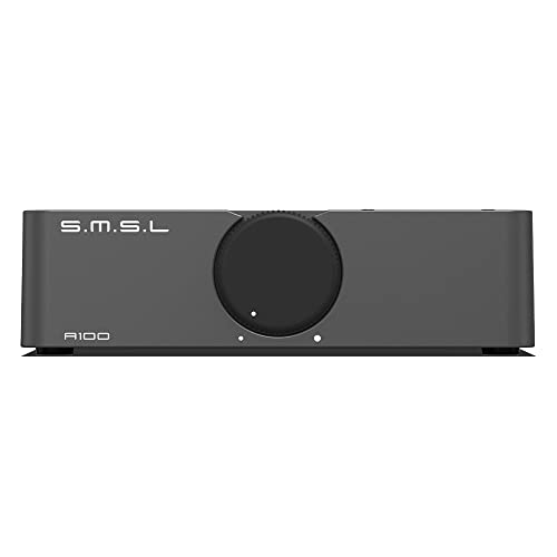 S.M.S.L A100 Bluetooth 5.0 Stereo Audio Mini Class D Amplifier MA12070 Chip 2 Channel Amp Receiver for Home Desktop Speakers 80Wx2