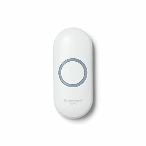 Honeywell Home RPWL400W2000 Honeywell Series 3, 4, 5, 9 Wireless Doorbell Push Button with Halo Light, White