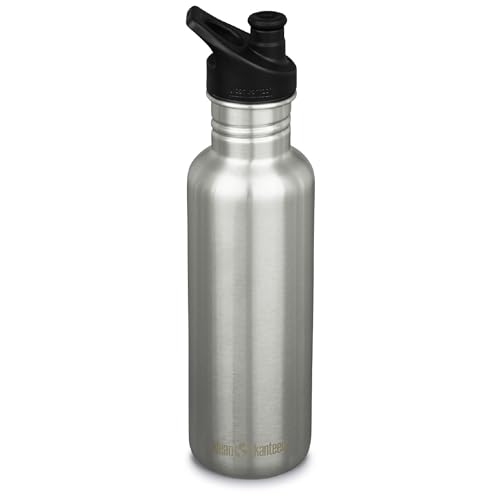 Klean Kanteen Classic 27oz (w/Sport Cap) Brushed Stainless