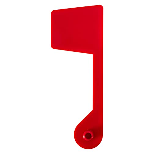 Replacement Mailbox Flag for Rubbermaid and Gibraltar Mailboxes - Outlasts Original Flag and Installs Easily Without Any Tools - Fits Any Mailbox with a 3/8 Inch Hole