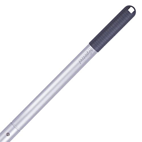 Sepetrel Pool Pole - 10.5 Foot Anodized Aluminum Extension Cleaning Poles,for Skimmer Net, Pool Brush & Vacuum Head
