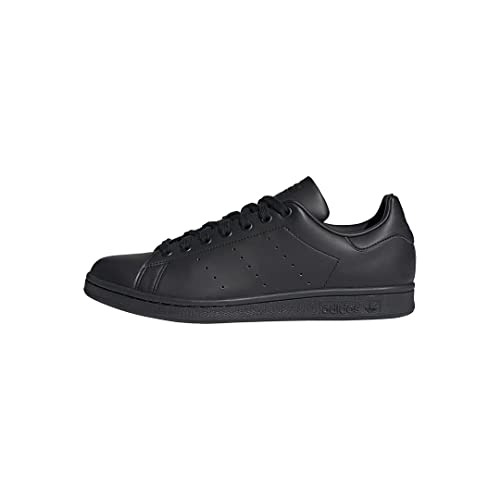 adidas Originals Men's Stan Smith (End Plastic Waste) Sneaker, Black/Black/White, 8.5