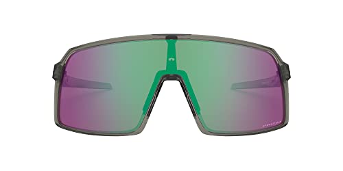 Oakley Men's OO9406 Sutro Rectangular Sunglasses, Grey Ink/Prizm Road Jade, 37 mm