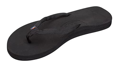 Rainbow Sandals Women's Low Cloud, Black, Ladies 7 B(M) US