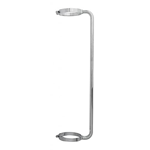 United Pacific 45-in Chrome Exhaust Grab Handle - 6-in Clamp, Model 21307