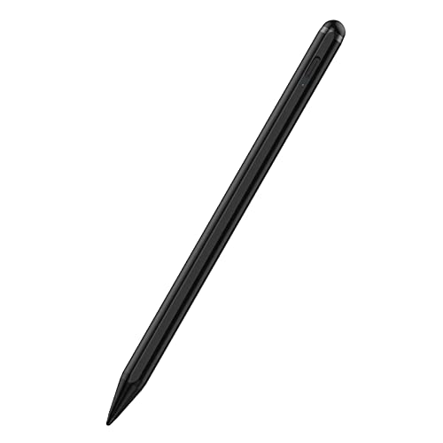 Stylus Pen 2X Fast Charge Active Pencil Compatible with 2018-2023 Apple iPad Pro11&12.9 inch, iPad Air 3/4/5,iPad 6-10th Generation,iPad Mini 5/6 Gen-Black