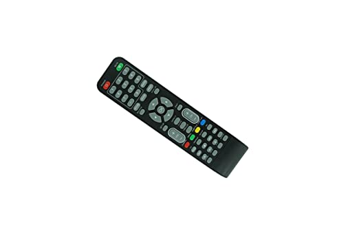 Remote Control for GPX TDE1982 TE1982 TE1384B TE3213B TDE3253B TE3913B TDE4053B TDE1982BEL TDE1982BGA TDE1982EL Smart LCD LED HDTV TV