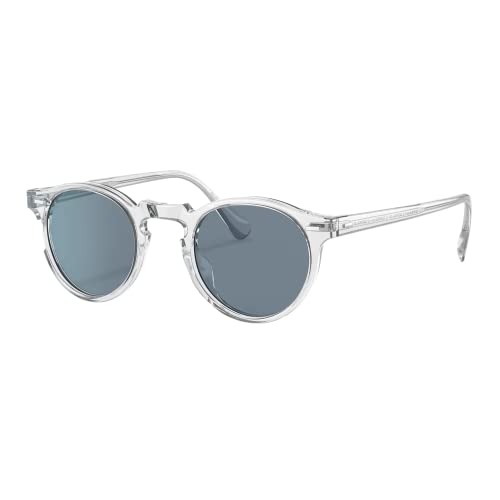 Oliver Peoples New OV 5217 S Gregory Peck Sun 1101R8 Crystal/Crystal Indigo Sunglasses