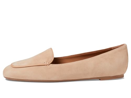 Aquatalia Judie Suede Loafer Almond 8 B (M)