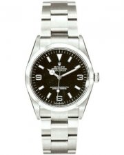 Rolex Explorer I Black Dial Steel 114270-0001