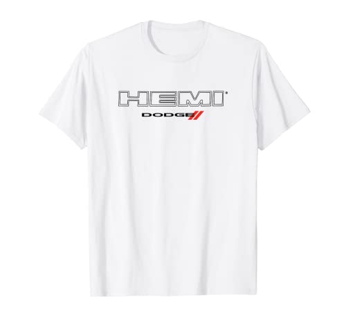 Dodge HEMI Dark Wordmark Logo T-Shirt