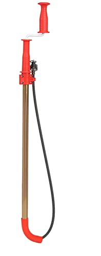 RIDGID 59802 K-6DH Hybrid Toilet Snake Auger, Cable Extends to 6' with Integrated Drop Head, Manual or Cordless Drill Operated