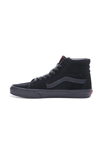 Vans Men's High top Sneakers, Black Intense Black, 5 AU