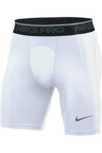 Nike Mens PRO Training Compression Short White XL