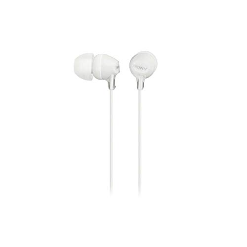 Sony MDR-EX15LPW White in Ear Headphones MDREX15
