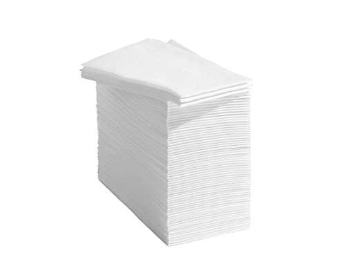 Prestee 50 Linen Feel Disposable Napkins for Bathroom, Weddings, Parties, and Dinners